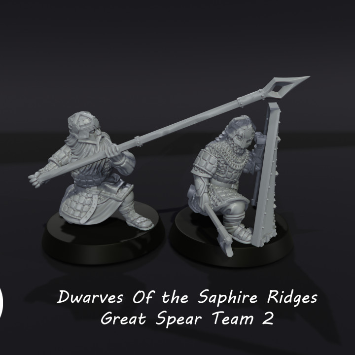Dwarves of the Saphire Ridges Great Shield Team 2 image