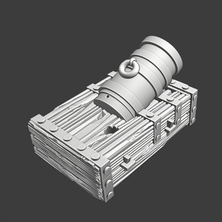 Medieval small bombard image