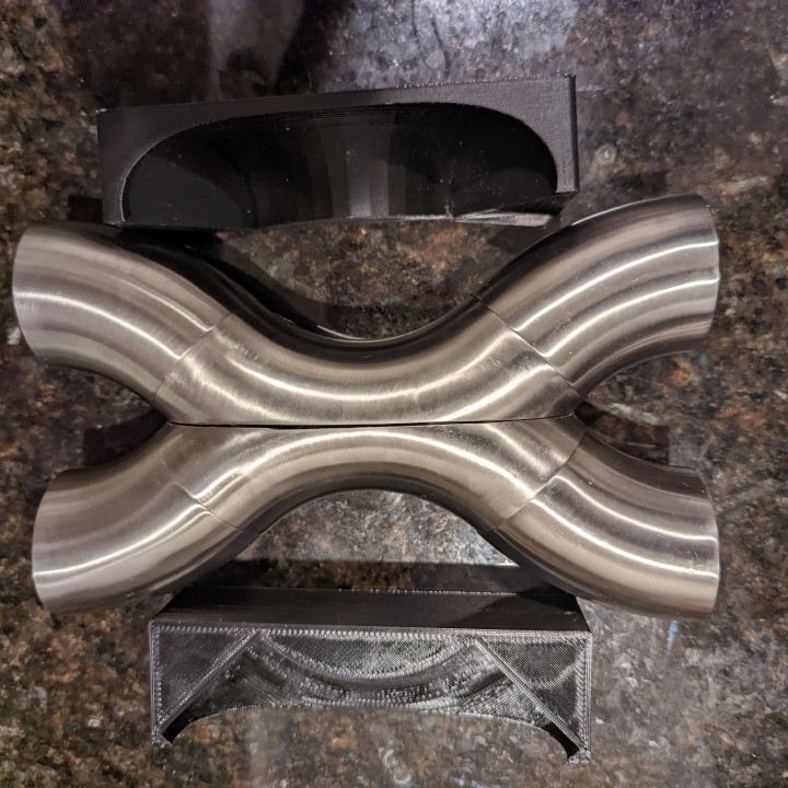 3D Printable XPipe Exhaust Jig by DetFruit