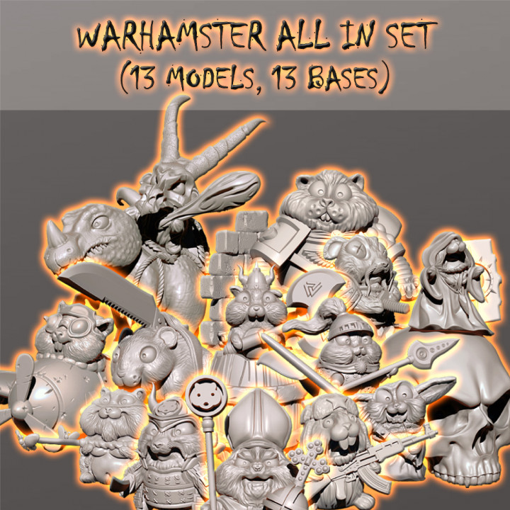 WARHAMSTER ALL IN SET image