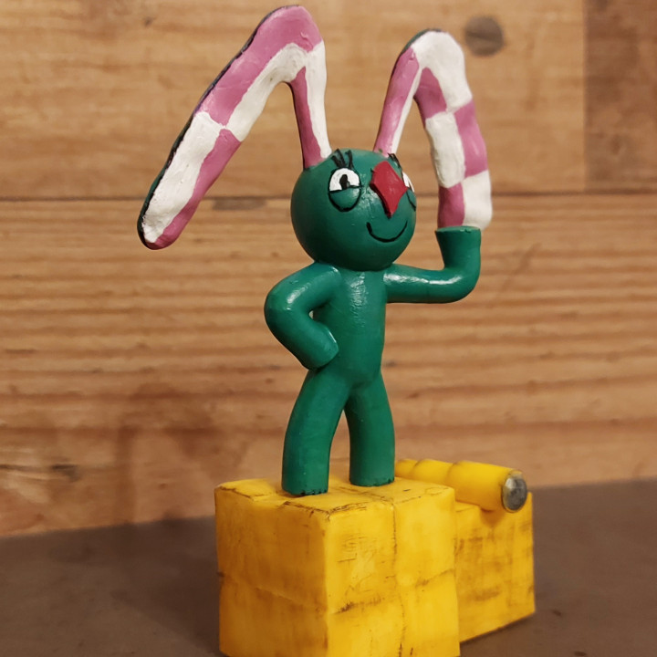 Bunny with the chequered ears (kockásfülű nyúl) image