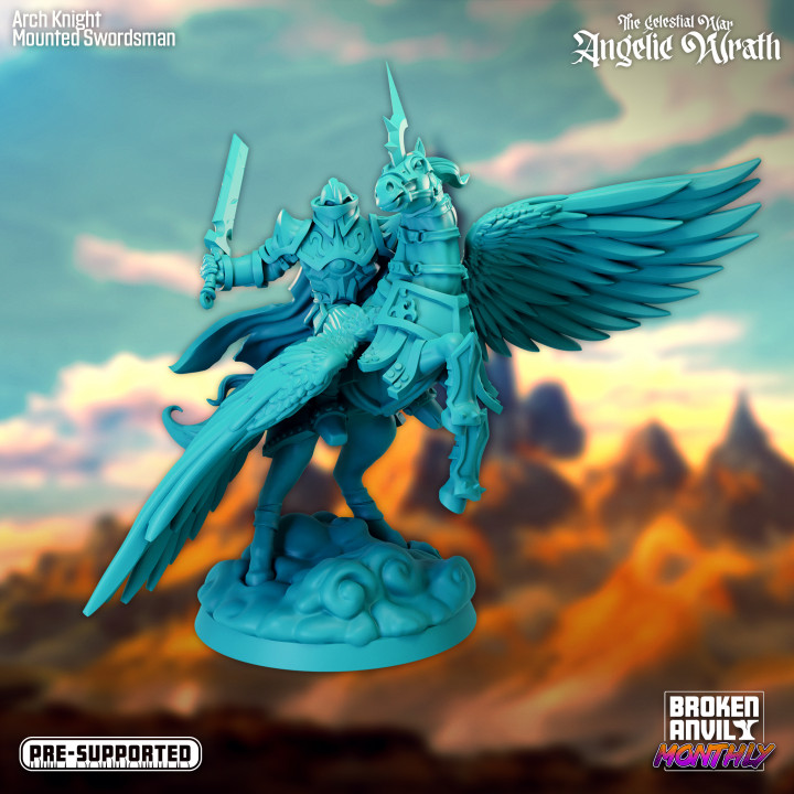 The Celestial War: Angelic Wrath - Arch Knight Mounted Swordsman image