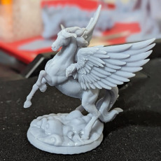 Picture of print of The Celestial War: Angelic Wrath - Pegasus