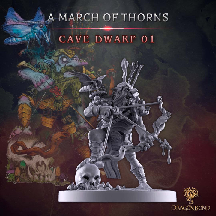Dragonbond: Cave Dwarves (unit of 3) image