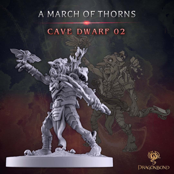 Dragonbond: Cave Dwarves (unit of 3) image