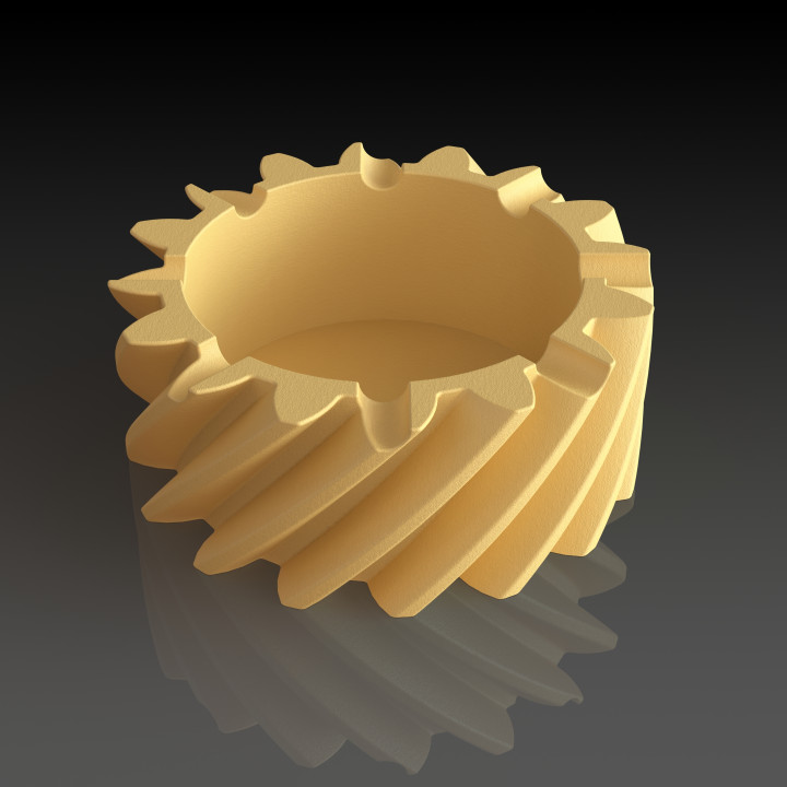 HELICAL GEAR ASHTRAY image