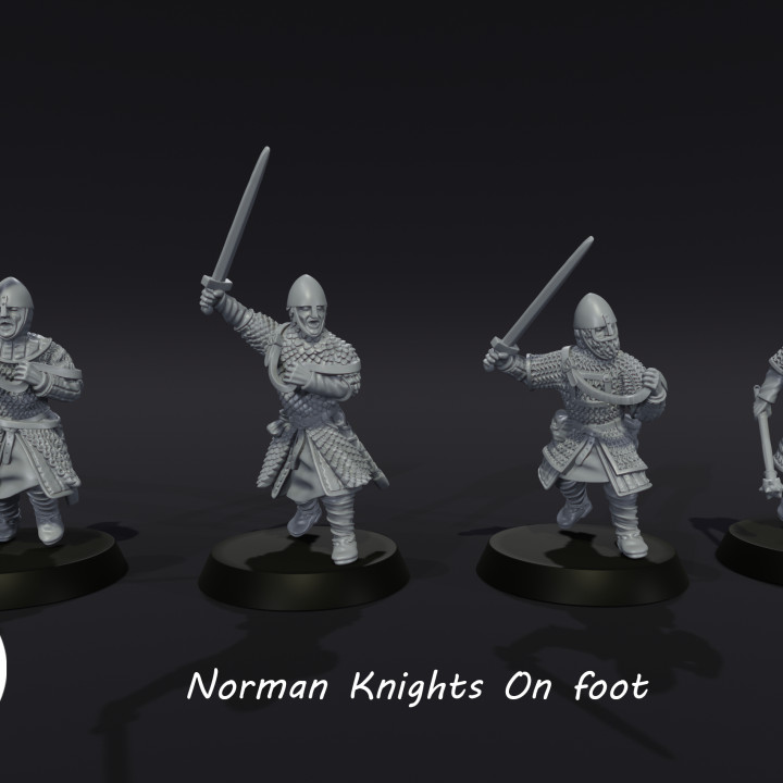 Norman Knights on Foot 1 image