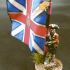 AWI British infantry print image