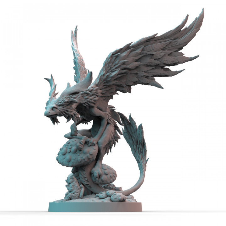 Fae Dragon (pre-supported) image