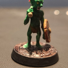 Picture of print of Goblin Warrior A (pre-supported)