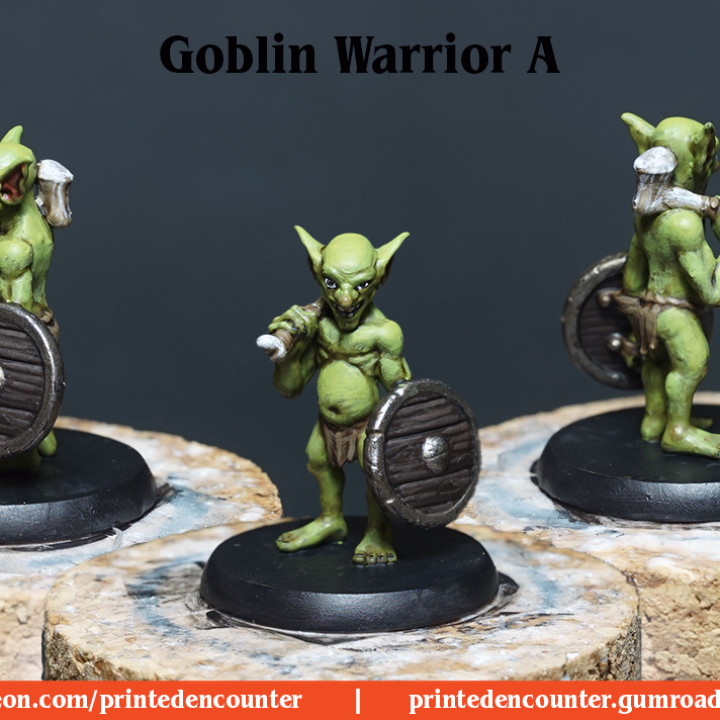 Goblin Warrior A (pre-supported) image