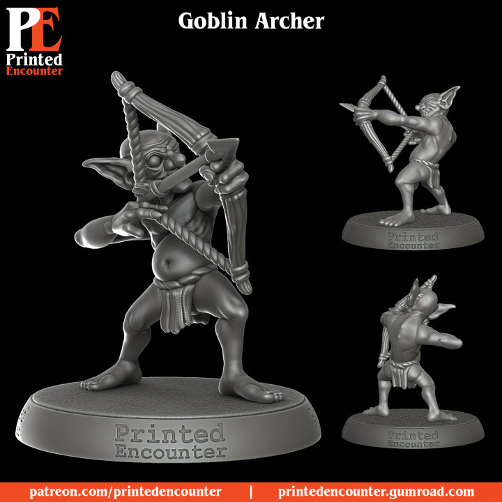 Goblin Archer (pre-supported) image