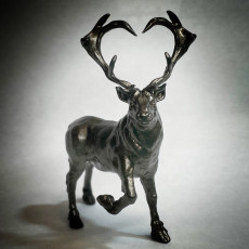 Picture of print of Valentines Stag [Pre-Supported]