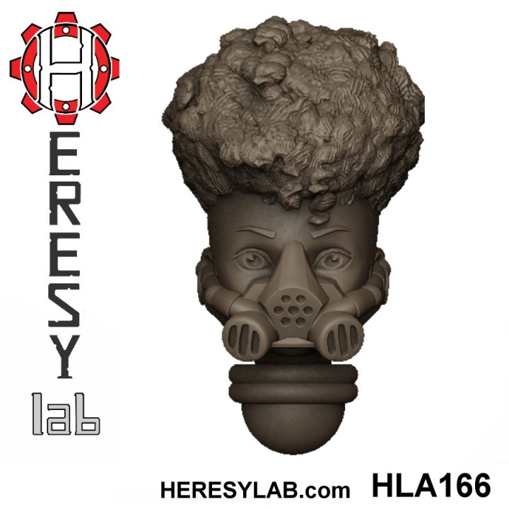 Heresylab - Female Sci-Fi heads for conversions SET 16 of 21 image