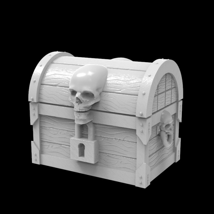 DC26 Pirate Chest Dice Case Box :: Possibly Cool Dice Tower 2 image