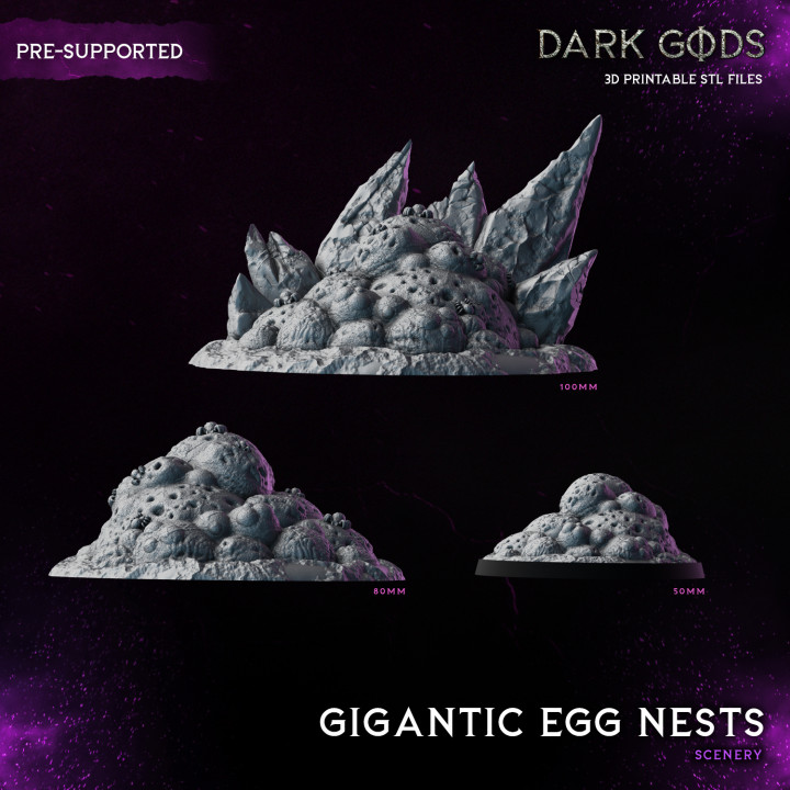 Gigantic Egg Nests - Dark Gods image