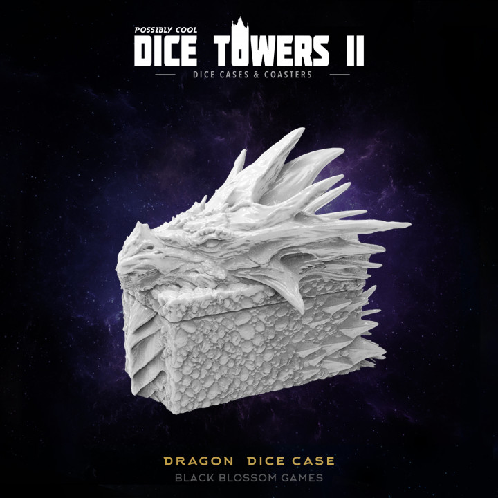 DC27 Elder Dragon Dice Case Box :: Possibly Cool Dice Tower 2 image