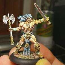 Picture of print of Barbarian Mercenary