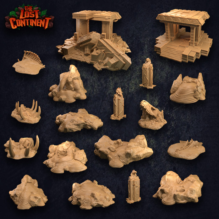 The Lost Continent |Complete Set - Presupported image