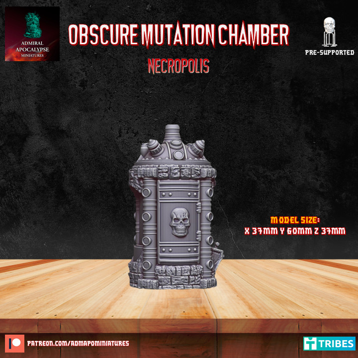 Mutation Chamber (Pre-supported & Hollowed) image