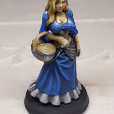 Picture of print of Alice (market girl) - 32mm - DnD
