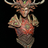 Tarniel wood elf king bust pre-supported print image
