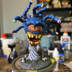 Picture of print of Beholder plus base.