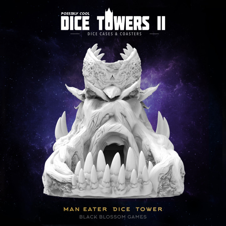 DT15 Man Eater Dice Tower :: Possibly Cool Dice Tower 2 image