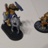 Mounted Knights! Easy to print, supportless - for FDM and resin print image