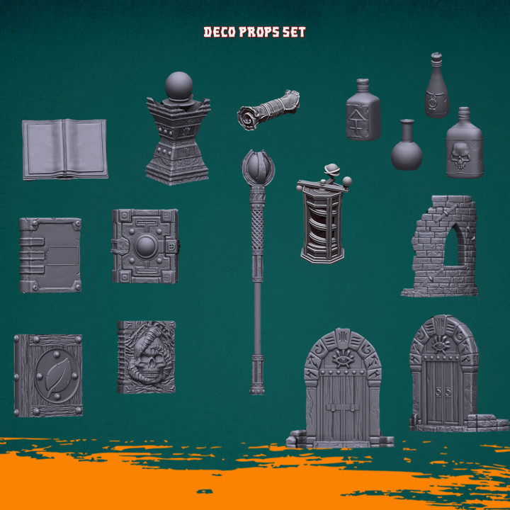Lost Mage Tower: Terrain Props image