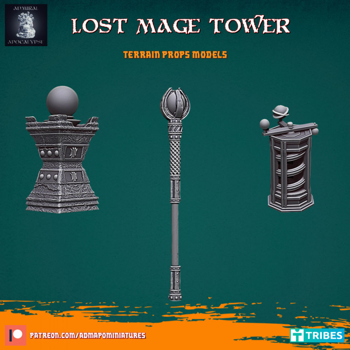 Lost Mage Tower: Terrain Props image