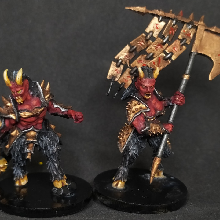 Demonic Centurion and Vexilla - The Bloodforged Legion image
