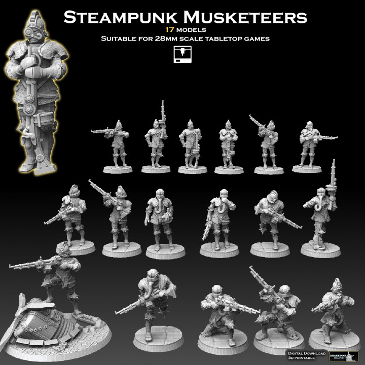 Steampunk Musketeers image