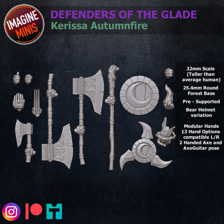 Defenders Of The Glade - Kerissa Autumnfire image