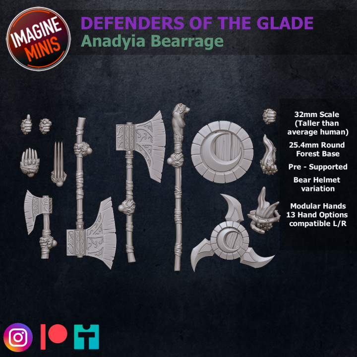 Defenders Of The Glade - Anadyia Bearrage image