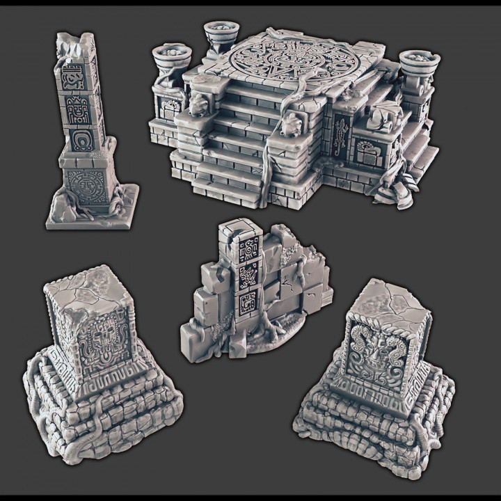 Jungle Temple Ruins [SUPPORT-FREE] image