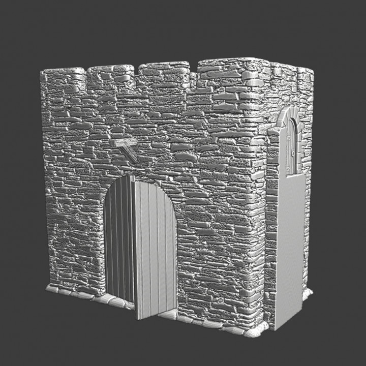 Small gate - Medieval Modular Castle System (updated) image