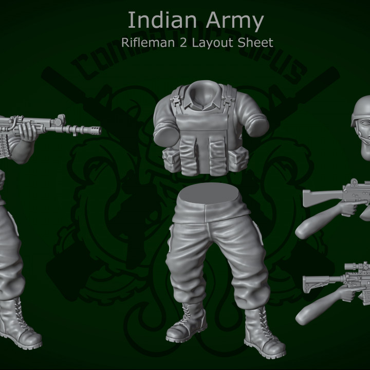 Patreon pack 05 - November 2021 - Indian Army image