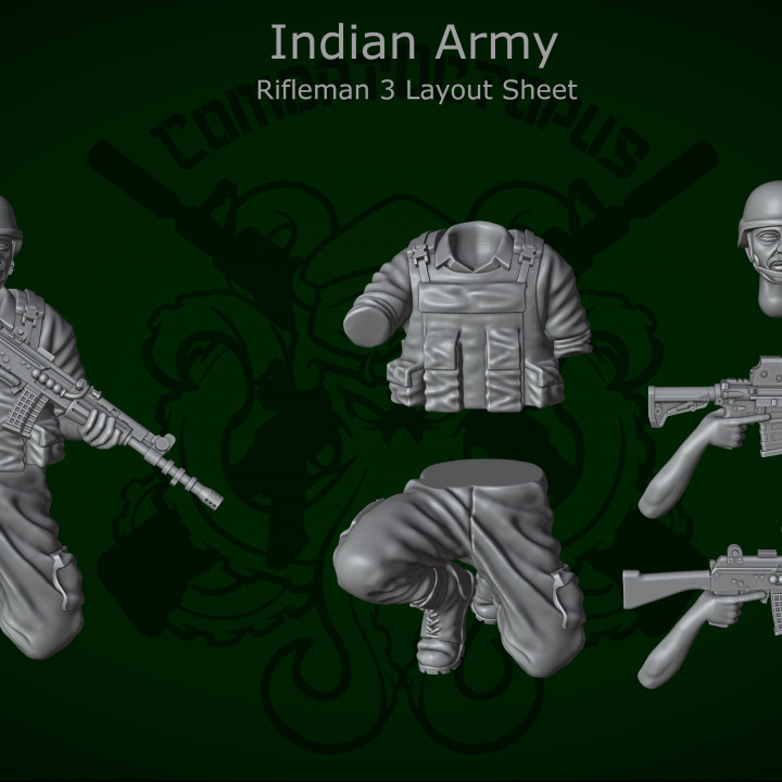 Patreon pack 05 - November 2021 - Indian Army image
