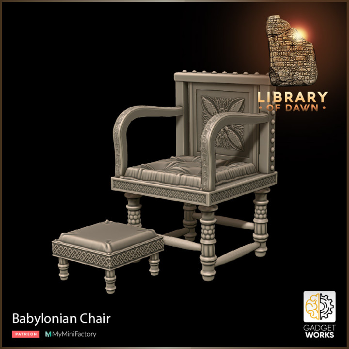 Babylonian Furniture - Library of Dawn image