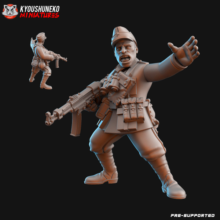 German Squad Leader ww2 image