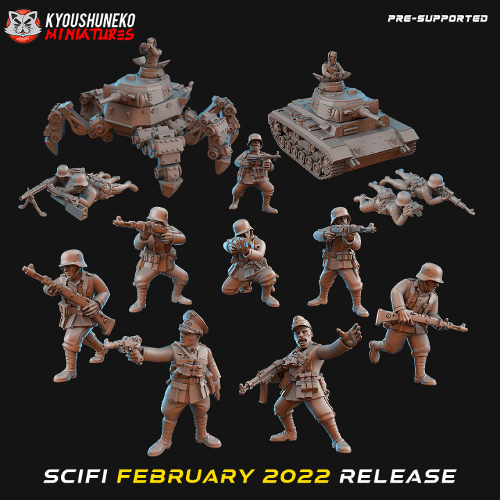 February 2022 Scifi Release - German Army image