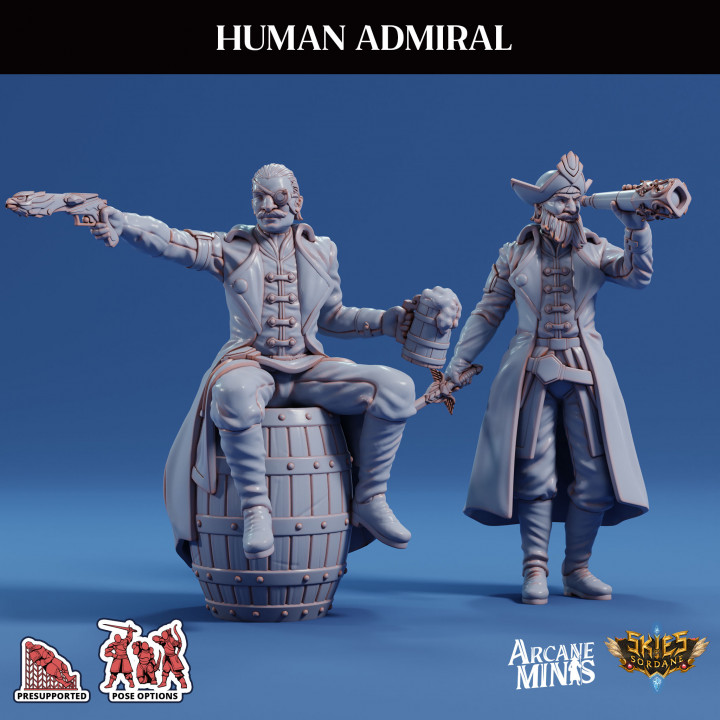 Human Admiral - Arrodan Syndicate image