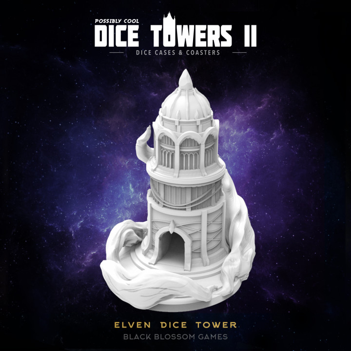 DT12 Elven Dice Tower :: Possibly Cool Dice Tower 2 image