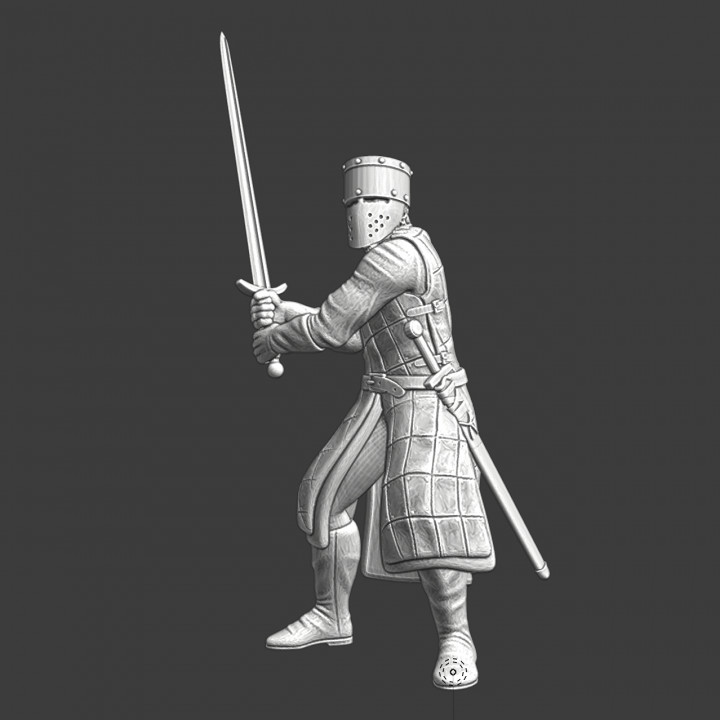 Scandinavian Crusader with great sword image