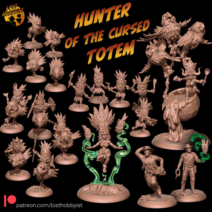 Hunter of the Cursed Totem Army Set image