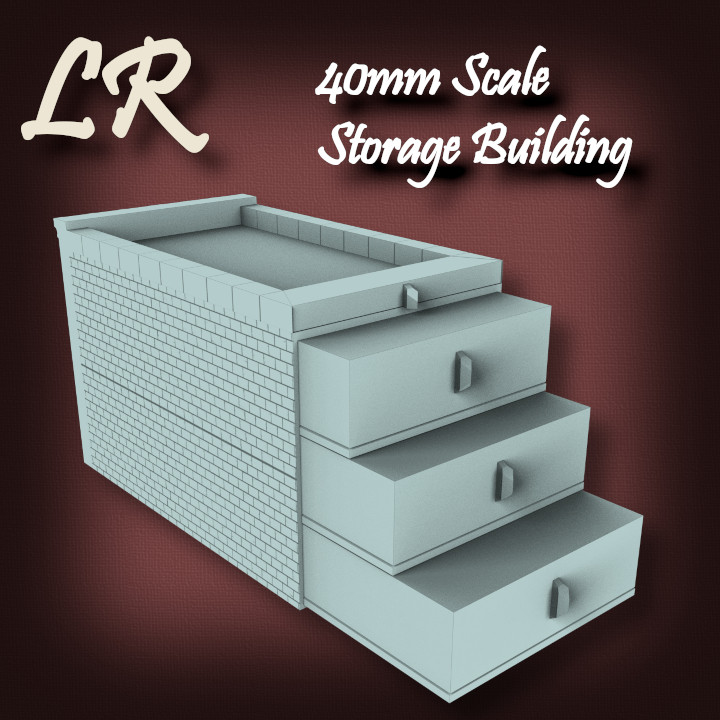 40mm Scale Storage Building VMT image