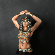 Picture of print of Egyptian Dancer: Sun Pose