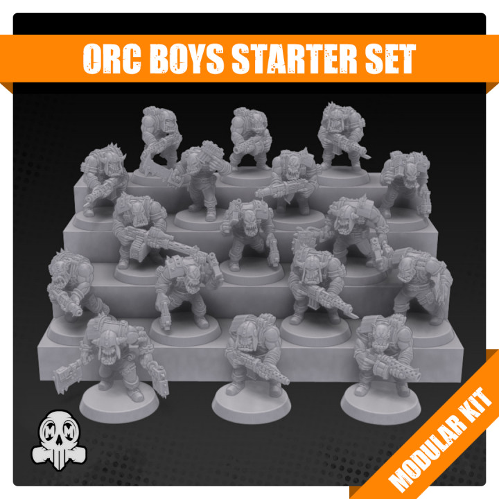 Sci-Fi Orc Boys Starter Set image