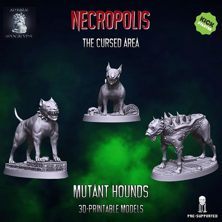 Mutant Hounds Pack (pre-supported) image